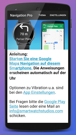 Navigation Pro: Maps für Uhren Screenshot