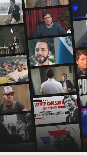 Captura de pantalla de Tucker Carlson Network