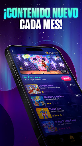 Captura de pantalla de Just Dance Now