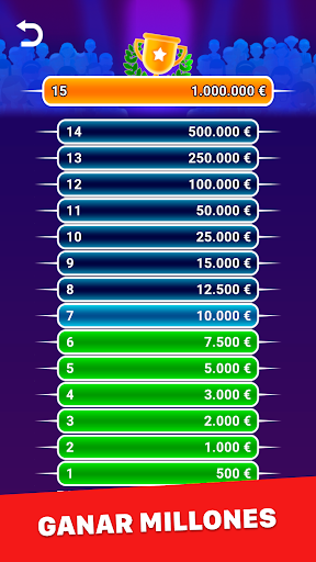 Captura de pantalla de Millonario 2026: trivia quiz