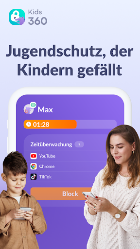 Kids360: Jugendschutz App Screenshot
