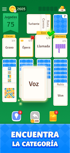Captura de pantalla de Solitaire Associations Journey