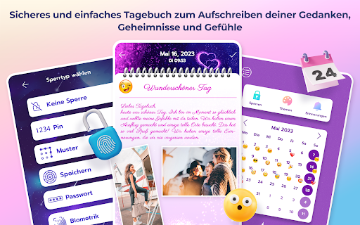 Mein Tagebuch mit Code Screenshot