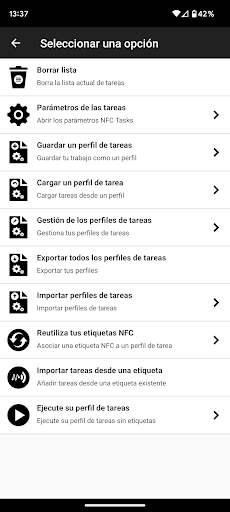 Captura de pantalla de NFC Tools - Pro Edition