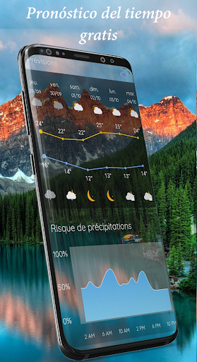 Captura de pantalla de Widget pronóstico del tiempo