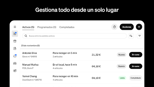 Captura de pantalla de Square TPV: Punto de Venta