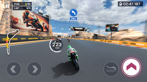 Captura de pantalla de Moto Rider, Bike Racing Game