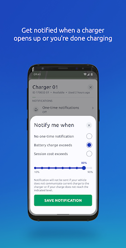 Captura de pantalla de Electrify America