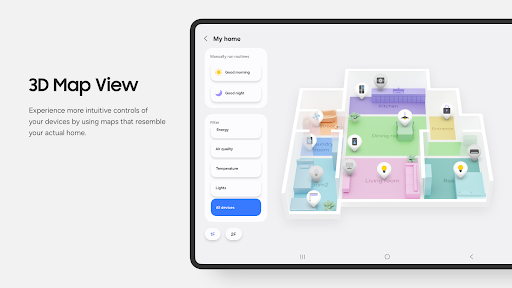 Captura de pantalla de SmartThings
