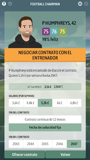 Captura de pantalla de Football Chairman Pro 2