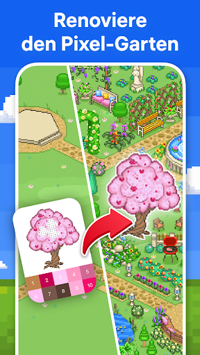 Pixel Art - Malen nach Zahlen Screenshot