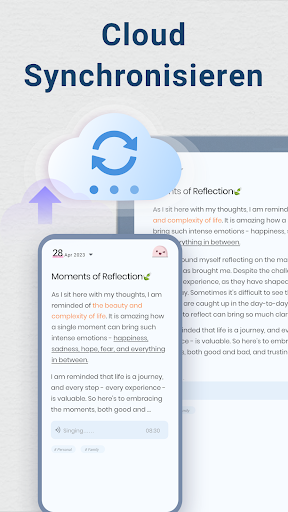 My Diary, Journal Tagebuch app Screenshot