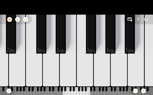 Captura de pantalla de Mini Piano Lite