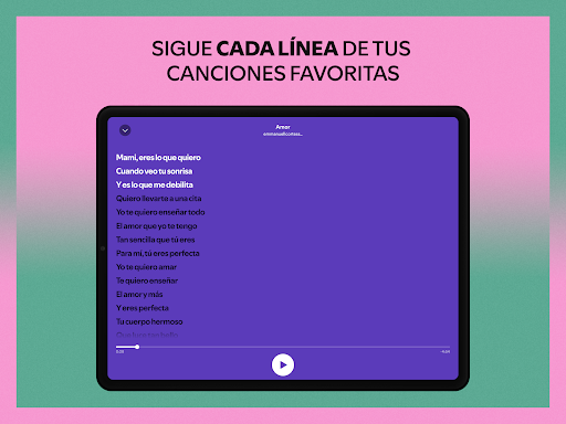 Captura de pantalla de Spotify: app música y podcasts