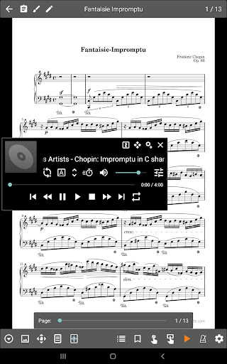 MobileSheets screenshot