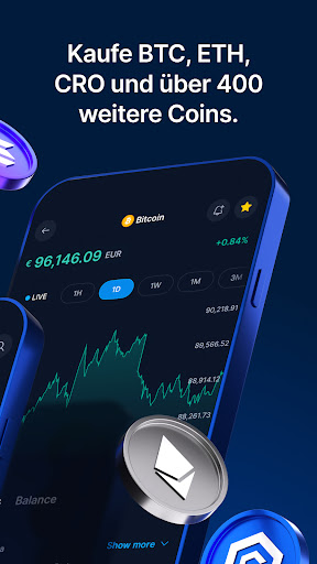 Crypto.com - Kaufe BTC ETH CRO Screenshot