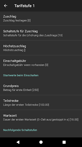 Taxameter Screenshot