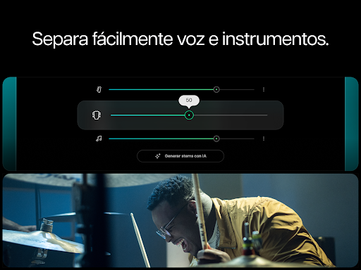 Captura de pantalla de Moises: La App para Músicos