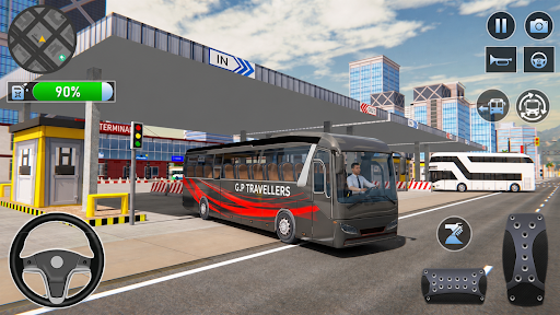 Captura de pantalla de Bus Simulator : 3D Bus Games