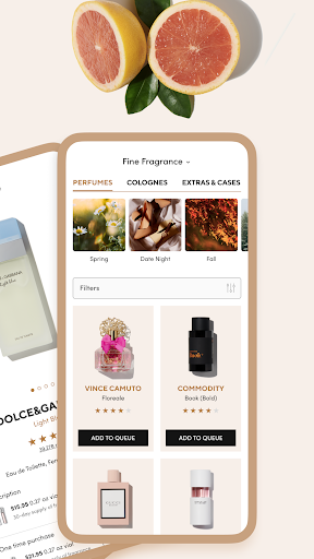 Captura de pantalla de Scentbird Monthly Perfume Box