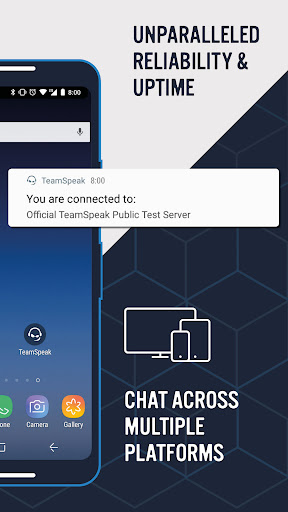 Captura de pantalla de TeamSpeak 3 - Voice Chat