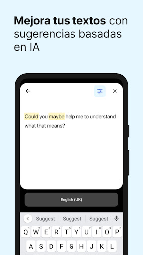 Captura de pantalla de Traductor de DeepL