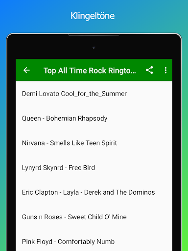Today's Hit Music Ringtones Screenshot