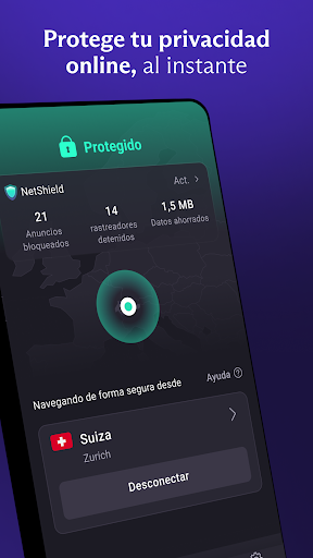 Captura de pantalla de Proton VPN: Rápida y segura