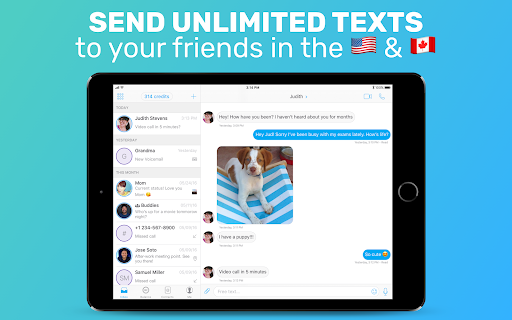 Captura de pantalla de FreeTone Calls & Texting