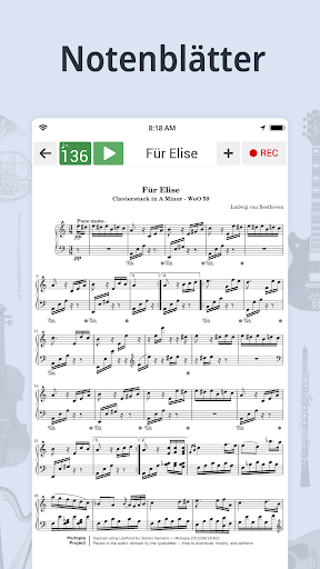 Stimmgerät & Metronom Screenshot
