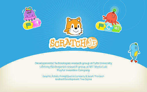 Captura de pantalla de ScratchJr