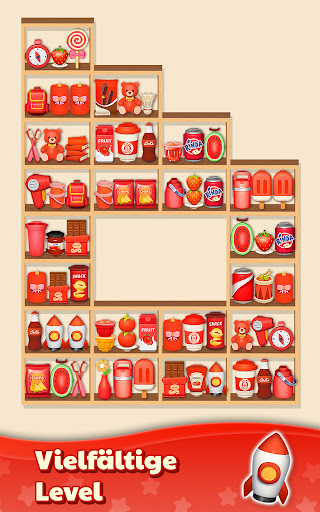 Waren sortieren Match-3-Puzzle Screenshot