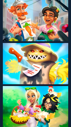 Secrets of Paradise Merge Game screenshot