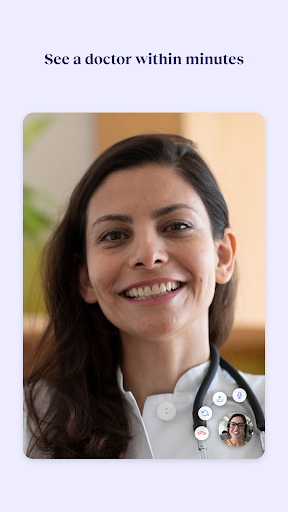 Captura de pantalla de Teladoc Health