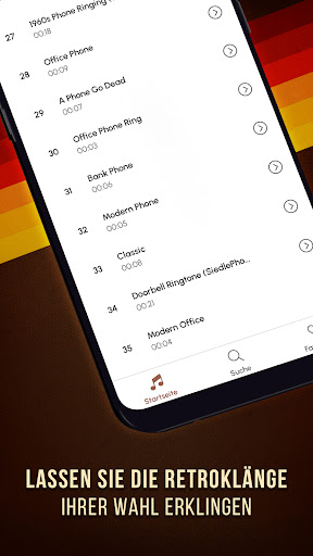 Alte Telefon Klingeltöne Screenshot