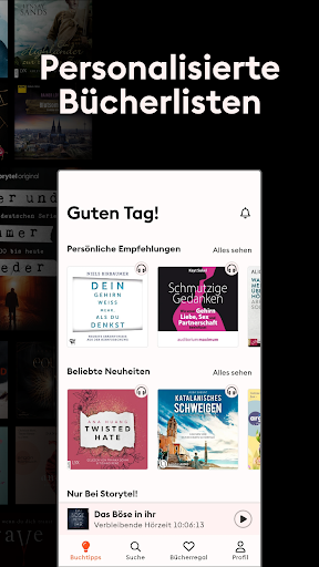 Storytel - Hörbücher & Bücher Screenshot