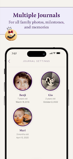 Captura de pantalla de Qeepsake: Family Photo Album