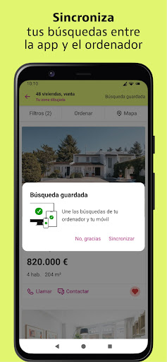 Captura de pantalla de idealista