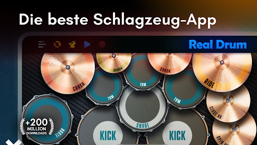 Real Drum: schlagzeug spielen Screenshot