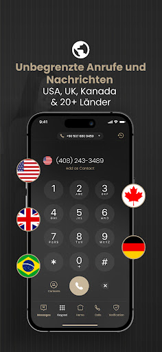 2nd Line Phone Number & eSIM Screenshot
