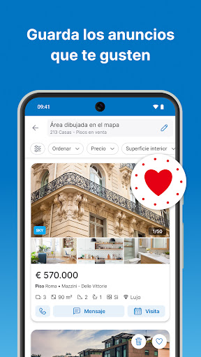 Captura de pantalla de Indomio: Anuncios casas, pisos
