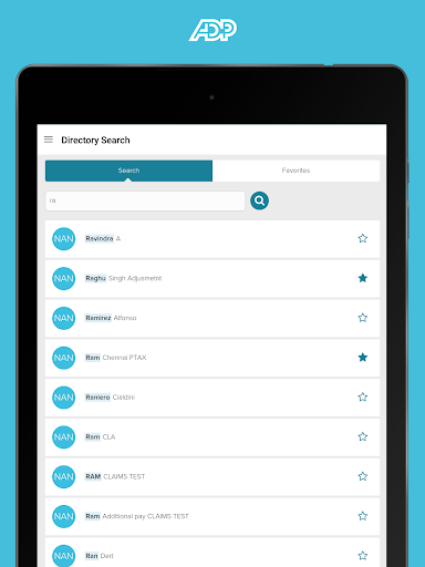 ADP Mobile Solutions Screenshot