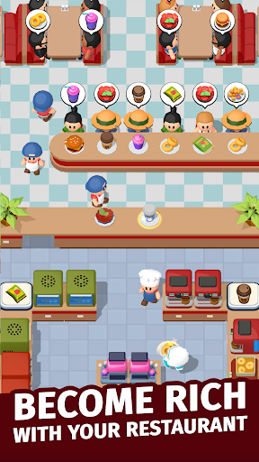 Captura de pantalla de Foodventure Inc: Cocina Idle