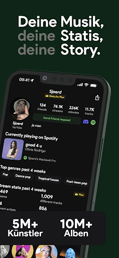 Stats.fm für Spotify Screenshot