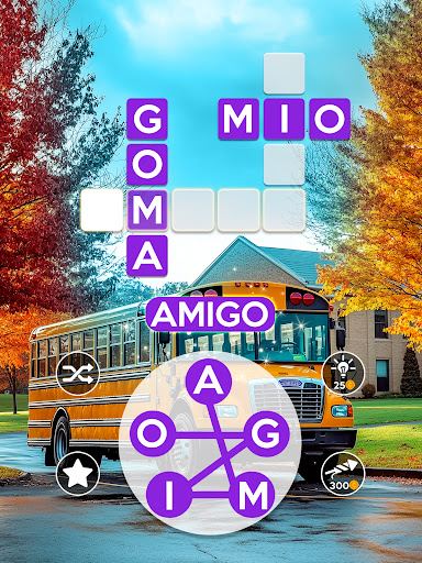 Captura de pantalla de Wordscapes