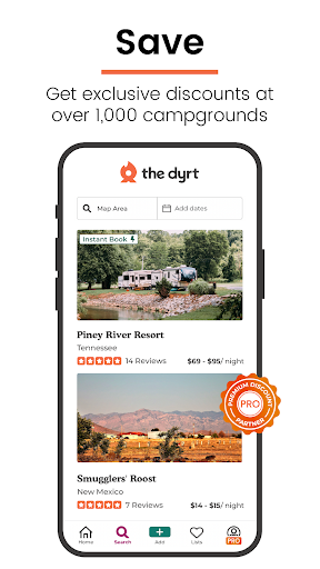 The Dyrt: RV & Free Camping screenshot