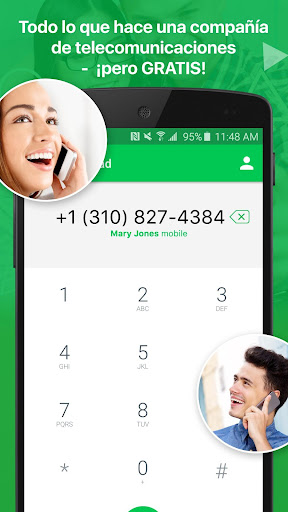 Captura de pantalla de textPlus: Mensajes y Llamadas