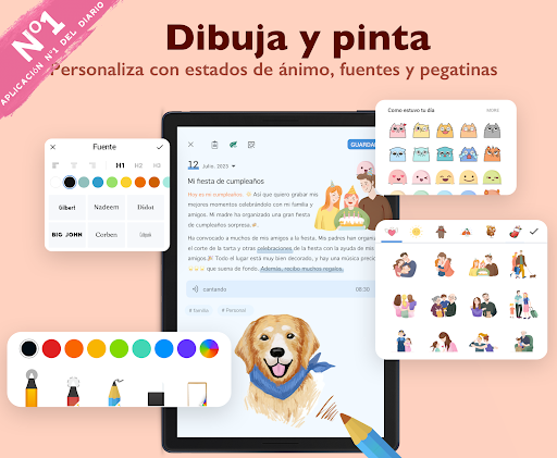Captura de pantalla de Mi Diario - Diario Personal