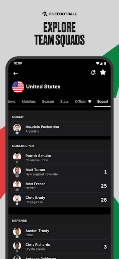 OneFootball Live Soccer scores screenshot