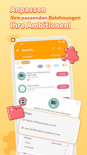 LifeUp: Aufgaben & Habits RPG Screenshot